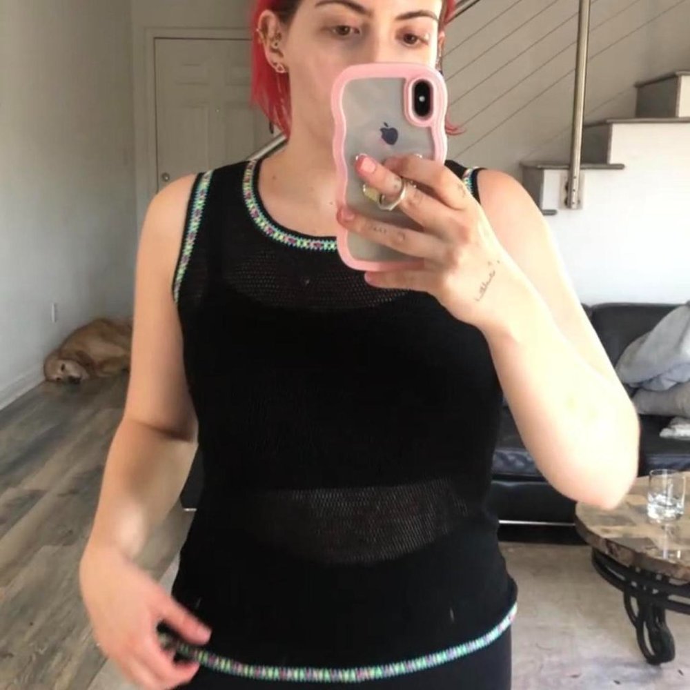 Size 6 Escada Knitted Tank Top